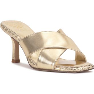 Vince Camuto Elias Sandal in Egyptian Gol at Nordstrom Rack, Size 9.5