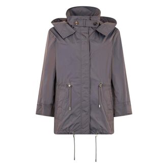 Moorer Parkas, female, Blue, Size: 3XL Bastet Long Jacket