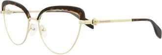 Alexander McQueen Alexander Mcqueen Womens Am0259o 55Mm Optical Frames