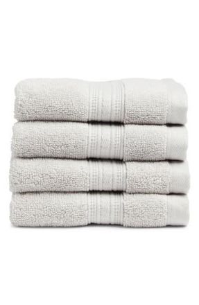 Nordstrom Rack 4-Pack Cotton Wash Towels in Grey Vapor at Nordstrom Rack, Size 4 Piece Set (Washcloths)
