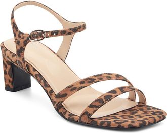 Rockport Teddy Ankle Strap Sandal in Dark Natural at Nordstrom, Size 6.5