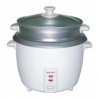 Brentwood Brentwood TS-480S 15 Cup - 2.5 Liter - Rice Cooker with Steamer - White Body