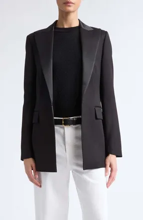Eleventy Smoking Jacket in 22 Black at Nordstrom, Size 40