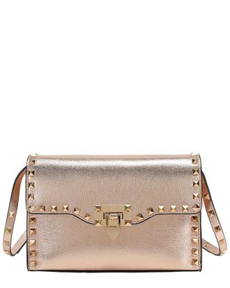 Tiffany & Fred Studded Leather Crossbody Flap Bag