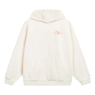Li-Ning (WMNS) Li-Ning Anything Is Possible Floral Graphic Hoodie Beige AWDT016-1