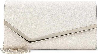 Jimmy Choo London Emmie Glitter Clutch