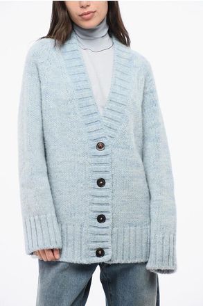 Maison Margiela MM4 MM14 V-Neck 4 Buttons Oversized Cardigan size Xs