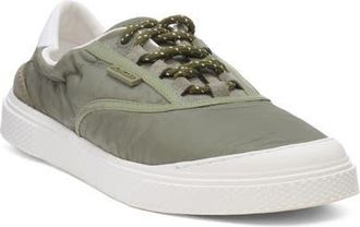 Moncler Vera Leisure Low Top Sneaker in Vintage Olive Green at Nordstrom, Size 7.5Us