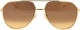 Bottega Veneta Drop Zonnebril - unisex - Zonnebrillen - Geel - ONE Size - Accessoires