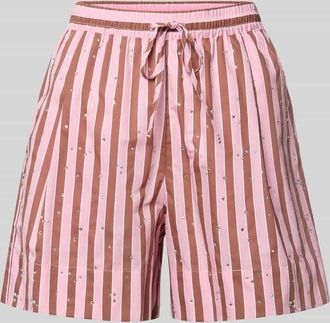 Essentiel Relaxed Fit Shorts aus Baumwoll-Mix Modell JEEUW in Rose, Gr&ouml;&szlig;e 34