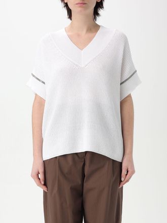 Brunello Cucinelli Maglia Brunello Cucinelli in maglia di cotone