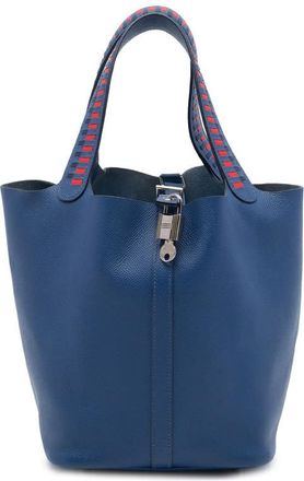 Herm&egrave;s Pre-owned Hermes Epsom Tressage Picotin Lock 22 Ladies LX1G7DHD4XKRXTWV