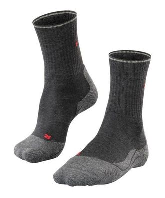 Falke TK2 Explore Wool Silk Hiking Socks in Anthracite Melange at Nordstrom, Size Small