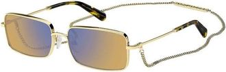 Marc Jacobs Marc 771/N/S Zonnebril - Dames - Zonnebrillen - Geel - 58 MM - Accessoires