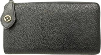 Louis Vuitton Pre-owned Wallets, female, Black, Size: ONE SIZE Pre-owned Vintage Fabric Wallet