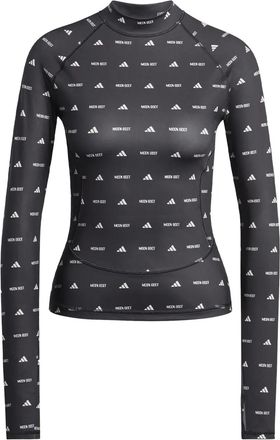 adidas x Moon Boot long-sleeves sweater - women - Recycled Polyester/Elastane - M - Black