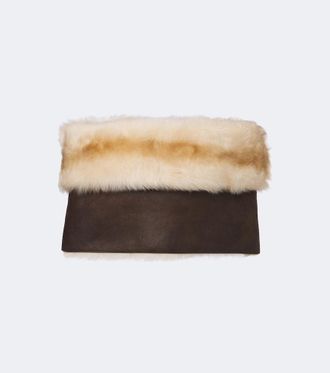 Gucci Top cropped in shearling
