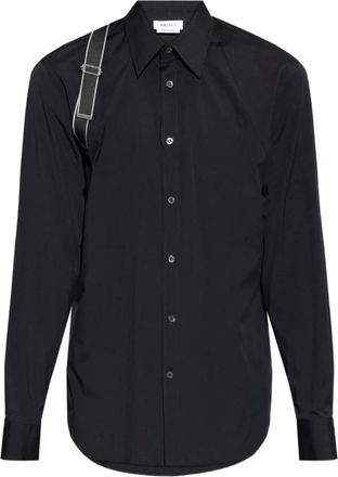 Alexander McQueen Hombre, Camisas, Negro, Talla: 2XL