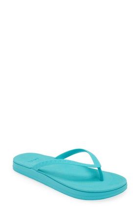 Sanuk Funshine Water Friendly Flip Flop in Turquoise at Nordstrom, Size 7