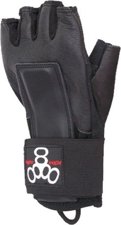 Triple 8 Hired Hands Gloves Large Black