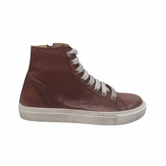Bueno Womens High-Top Sneakers In Merlot