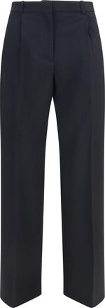 Our Legacy Womens Trousers Universe Black Merino Wool (ovis Aries)