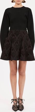 Ulla Johnson Cara Mini Dress In Black