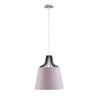 Netlighting Lucio Dome Pendant Ceiling Light Pink 38cm 1x E27