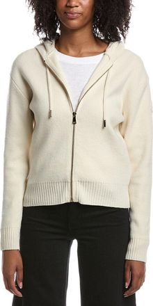 Moncler Cashmere & Wool Zip Up Hoodie