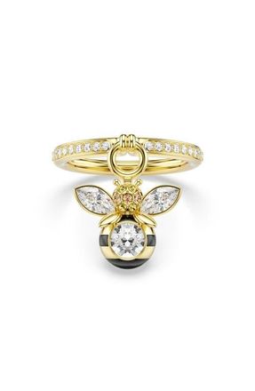 Swarovski Idyllia Bee Ring in Gold/Multi at Nordstrom