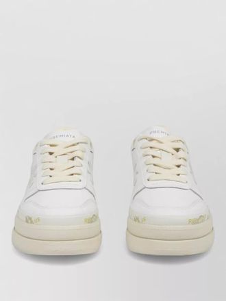 Premiata sneakers perforated sides rubber sole design