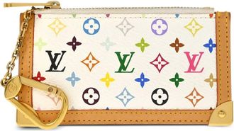 Louis Vuitton x Takashi Murakami Portamonete Clés 2006 - Bianco