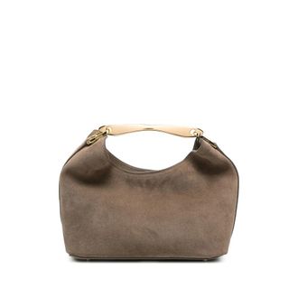 Elleme Small Boomerang - Dames - Handtassen - Bruin - ONE Size - Leer - Tassen