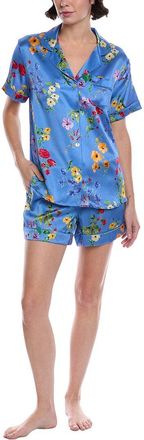 Petite Plume 2Pc Mulberry Silk Pajama Set