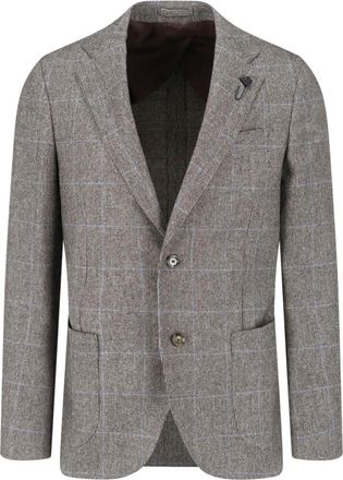 Lardini Blazer Monopetto In Lana