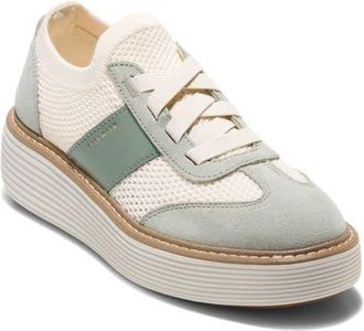 Cole Haan &Oslash;riginalGrand Max Stitchlite Platform Sneaker in Desert Sage/lily Pad at Nordstrom, Size 9