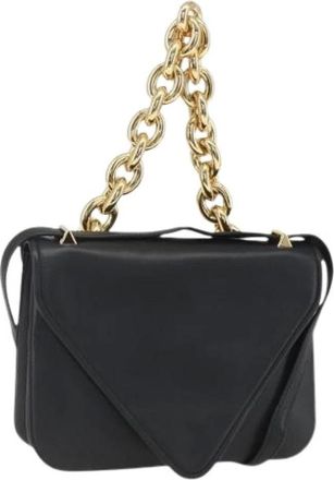 Bottega Veneta Pre-owned Shoulder Bags, female, Black, Size: ONE SIZE Pre-owned Vintage Shoulder Bag