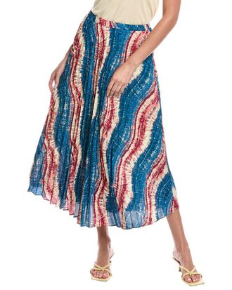 Nicole Miller Accordion Pleated Skirt