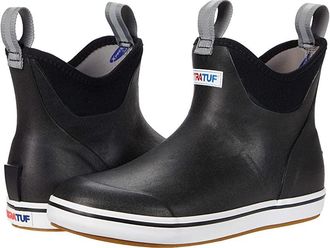 Xtratuf Ankle Deck Boot Womens Shoes Black : 5 B - Medium, Rubber