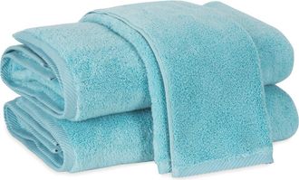 Matouk Milagro Bath Collection in Bahama Blue at Nordstrom, Size Bath Sheet