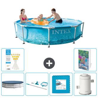 Intex Piscina Con Estructura Redonda - 305x76 Cm - 7-piezas S17