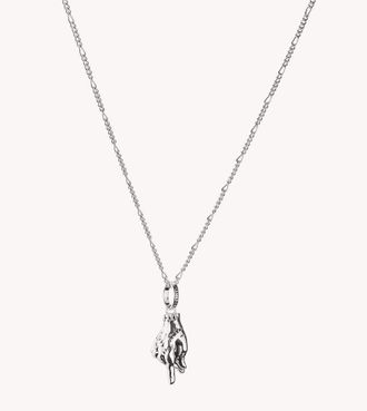 Thomas Sabo Collana tonalit&agrave; argento con ciondolo a forma di mano