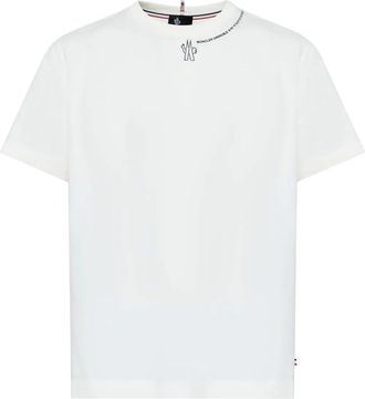 Moncler T-shirt con logo - Bianco