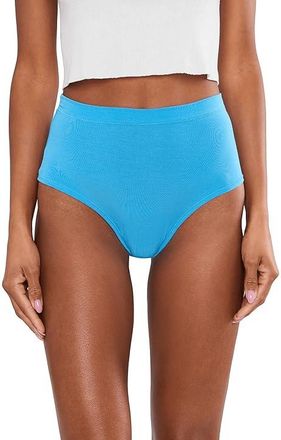 MeUndies UltraModaltm FeelFree High Waisted Cheeky Womens Underwear Marine : 2XL, Elastane