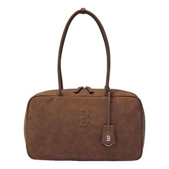 MLB Shoulder Bag Basic Palette Boston Red Sox Brown 3AORSD16N-43BRS
