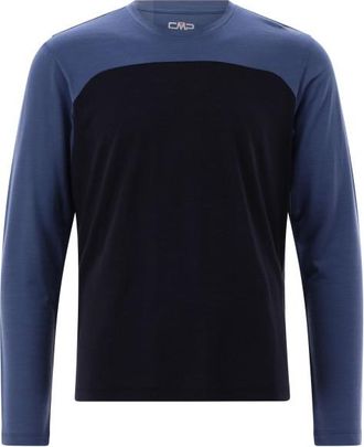 F.lli Campagnolo Kildar T-Shirt Merinolongsleeve für Herren | schwarz/blau