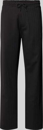 HUGO BOSS Regular Fit Sweatpants aus Baumwoll-Mix Modell DAVROPANT in Black, Gr&ouml;&szlig;e XL