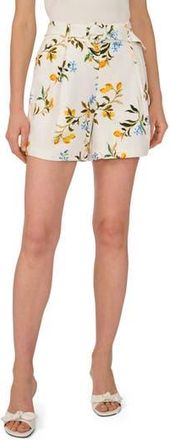 Ted Baker Belted Pleated Shorts in Ultra White at Nordstrom Rack, Size 12