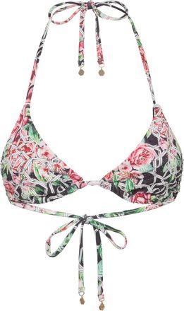 Philipp Plein Triangle Bra Chain Flower - Dames - Bikinis - Veelkleurig - L - Badmode