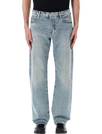 Emporio Armani Straight Leg Relaxed Fit Jeans